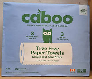 Paper Towels - 3 Rolls (Caboo)